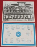 Foto fotbal - Calendar 1980 - FC CORVINUL HUNEDOARA sezonul 1979/1980