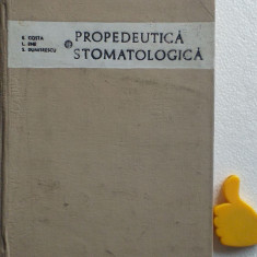 Propedeutica stomatologica S. Dumitrescu, E. Costa, L. Ene