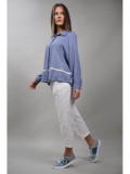 Cumpara ieftin Camasa Dama Vascoza Contessa Bluemarin Talie Unica (S, M, L) Bust 130cm Bluemarin/Kaki