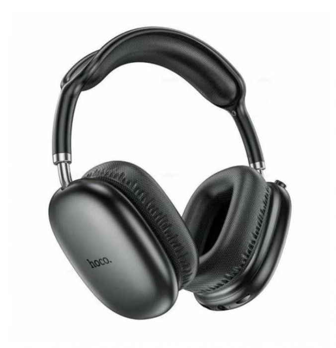Casti Wireless Hoco W35 Air Light, Bluetooth 5.3, Over the Ear, Negru