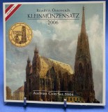 AUSTRIA 2006 - Set monetarie 1 cent-2 euro -folder/ BU, Europa
