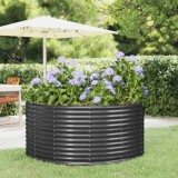 Cumpara ieftin Jardinieră, antracit, 140x140x68 cm, oțel vopsit electrostatic