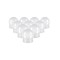 Becuri LED pentru oglinda, masa de toaleta, machiaj, cu panou control, 30 moduri iluminare, USB, set 10 buc,&nbsp;Malatec
