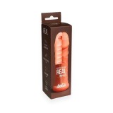 Manșon pentru extensia penisului LOLA Real Bubbles, +1 cm &icirc;n lungime, +1 cm &icirc;n grosime, culoarea pielii