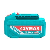 Acumulator TOTAL 42V 2.0Ah Li-Ion industrial pentru scule P42M, cu LED