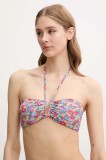 Rip Curl sutien de baie LAS FLORES culoarea rosu, cupa usor rigidizata, 0MJWSW