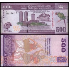 Sri Lanka 2013 - 500 rupees, necirculata