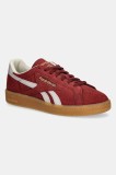 Reebok Classic sneakers Club C Grounds Uk culoarea bordo, 100204901