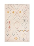 Cumpara ieftin Covor Premium Belgian Model Sydney 62604-662, Marime 80 x 150 cm, Crem, Inaltime Fir 30 mm, Antialergic, Polipropilena, Living, Dormitor, Sufragerie,
