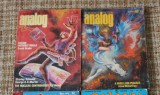 Lot 2 reviste Analog science fiction iulie 1973 1977 sf
