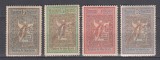 ROMANIA 1906 LP 60 INGERII EMISIUNE DE BINEFACERE SERIE GUMA ORIGINALA SARNIERA