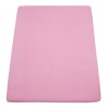 Cearceaf pat cu elastic 160x200 cm roz, Heinner