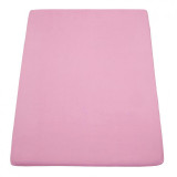 Cearceaf pat cu elastic 160x200 cm roz, Heinner