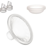 canpol babies Set of Spare Parts for Breast Pump set de piese de schimb pentru pompa de s&acirc;n Take&amp;Go a ExpressCare 4 buc