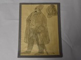 Iosif Ross (1899-1976) graf. caricaturist roman de orig. evreiasca - Caricatura