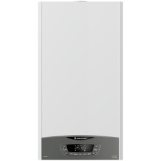 Centrala termica murala in condensare Ariston CLAS ONE WIFI 24, 24 kW, gaz natural, afisaj LCD, schimbator caldura otel inoxidabil, control vocal, far