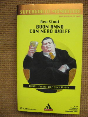 Rex Stout - Buon anno con Nero Wolfe (in limba italiana) foto
