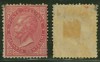 Italy 1863 King Viktor Emanuel II 40C carmine Mi.20 MH Thin spot AM.569, Nestampilat