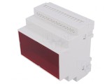Carcasă DIN 90x87x65mm ABS Gri, KRADEX