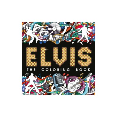 Elvis: The Coloring Book: Adult Coloring Book foto