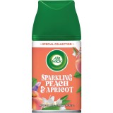Air Wick Freshmatic Sparkling Peach &amp; Apricot odorizant de camera rezerva 250 ml