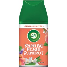 Air Wick Freshmatic Sparkling Peach &amp; Apricot odorizant de camera rezerva 250 ml