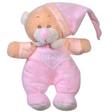 Jucarie Zornaitoare Ursulet de Plus Roz 19.5cm, ConceptSeller