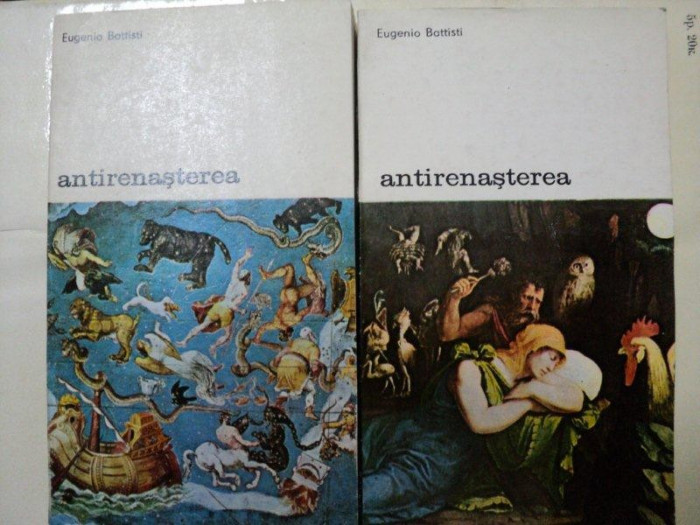 ANTIRENASTEREA -EUGENIO BATTISTI -BUC. 1982 VOL.I-II