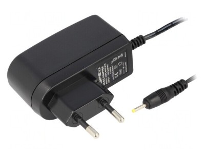 Alimentator Pulsatoriu 9VDC 1A 9W cu Ştecher EU şi Ieşire 2,35/0,7 foto