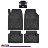 Covorase Auto TeamCar&reg; Tip Tavita Compatibile SsangYong Kyron Generatia I (2005&ndash;2014) Negru Material Rezistent, Cauciuc