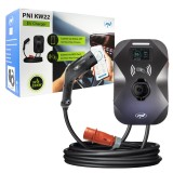 Aproape nou: Statie de incarcare PNI KW22 32A, 22KW, pentru masini electrice, 85V -