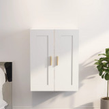 Dulap de perete, alb, 69,5x32,5x90 cm, lemn prelucrat GartenMobel Dekor, vidaXL
