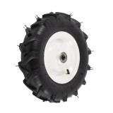 Roata pentru motocultor Micul Fermier 3.50-8, cu profil agricol pentru tractiune