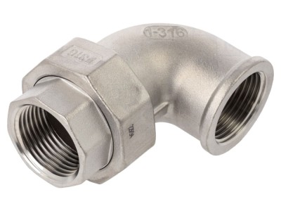 Conector cot 90&amp;deg; mamă-mamă G316 foto