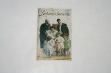 Carte postala - Sarbatori fericite - circulata - 1928, Printata