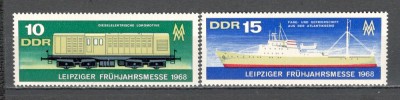 D.D.R.1968 Targul de primavara Leipzig SD.230 foto