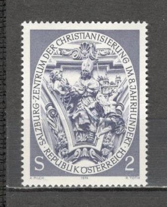 Austria.1974 Salzburg-&quot;Centrul crestinarii in secolul VIII&quot; MA.791
