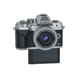 Olympus E-M10 Mark IV 1442 EZ Pancake Kit slv/slv