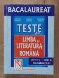 Teste de limba si literatura romana pentru liceu si bacalaureat-Cristina Ionescu,Luminita Cornea