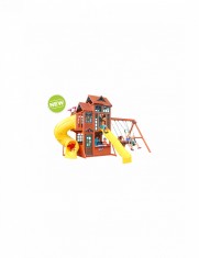 Complex de joaca din lemn Canyon Ridge Kidkraft
