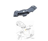 Ornament superior Trager, panou central fata ALFA ROMEO STELVIO, 06.2017-, partea dreapta, original,