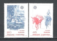 Andorra Spaniola.1988 EUROPA-Transport si comunicatii SE.712 foto