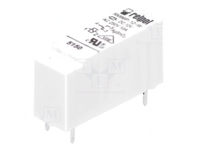 Releu Electromagnetic SPDT 12VDC 8A PCB foto