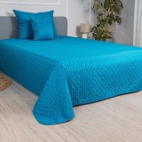 Cumpara ieftin Cuvertura Casablanca Turcoaz 220x240 cm, pat dublu sau canapea