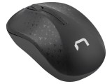 Mouse wireless negru NATEC, USB A, optic, 3 butoane, rază 10m, ergonomic