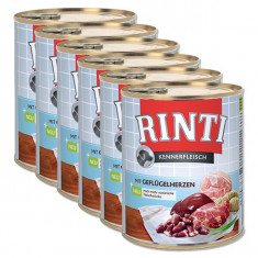 Conservă RINTI poultry hearts - 6 x 800g