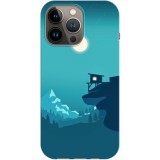 Husa compatibila cu Apple iPhone 14 Plus model Full Moon, Silicon, TPU, Viceversa, Transparent, Carcasa