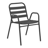 Cumpara ieftin Scaun Sussie pachet Gri inchis metalic 45x62x76cm