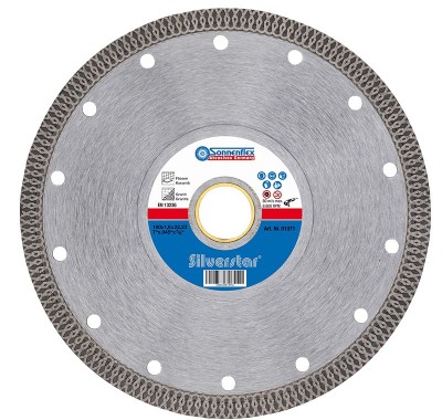 Disc diamantat continu turbo fin 115x1.3x22.23 foto