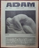 Cumpara ieftin REVISTA ADAM NR.10(15 oct.1929:desene ISRAELS/VICTOR BRAUNER/MARCEL IANCU/MAXY+)